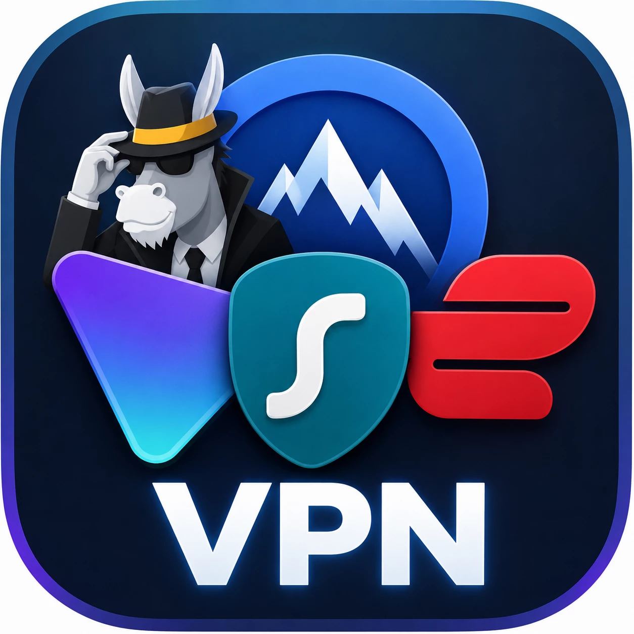 (HMA + Nord + Proton + Surfshark + PIA) VPN